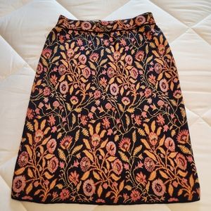 Peruvian Connection Daya Short Skirt, Never Worn! Navy, Pink, Orange, XS